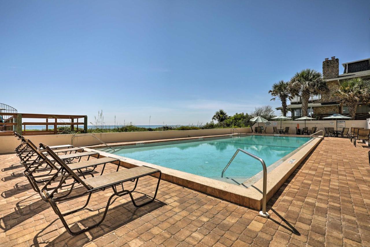 Oceanfront St Augustine Studio With Pool Access! St. Augustine Exterior photo