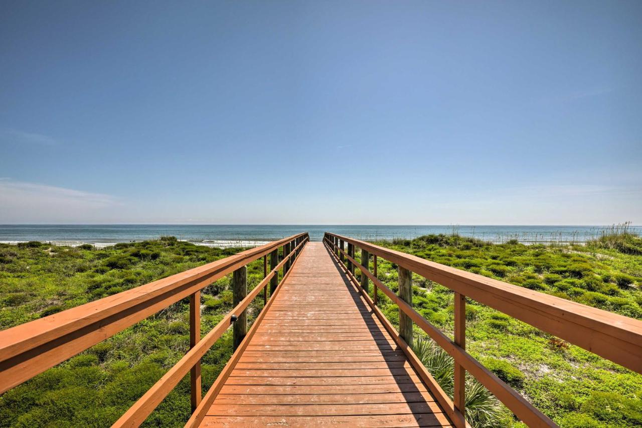 Oceanfront St Augustine Studio With Pool Access! St. Augustine Exterior photo