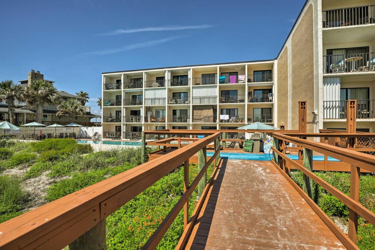 Oceanfront St Augustine Studio With Pool Access! St. Augustine Exterior photo